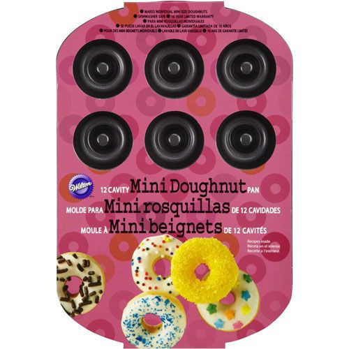 Wilton Mini - Donut Form mit 12 Mini-Mulden