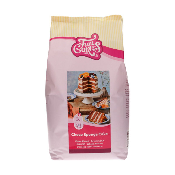 FunCakes Mix für Schoko Biskuit-Kuchen 4 kg