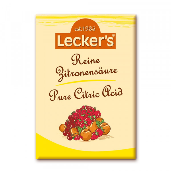 Lecker's Reine Zitronensäure 2 x 10g