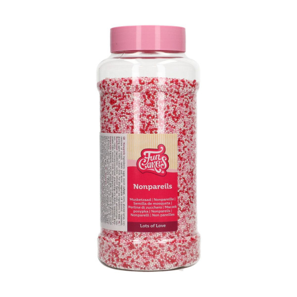 FunCakes Nonpareils - Lots of Love - 800 g